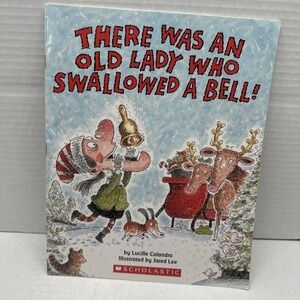 There Was an Old Lady Who Swallowed a - Paperback, by Lucille Colandro - Good